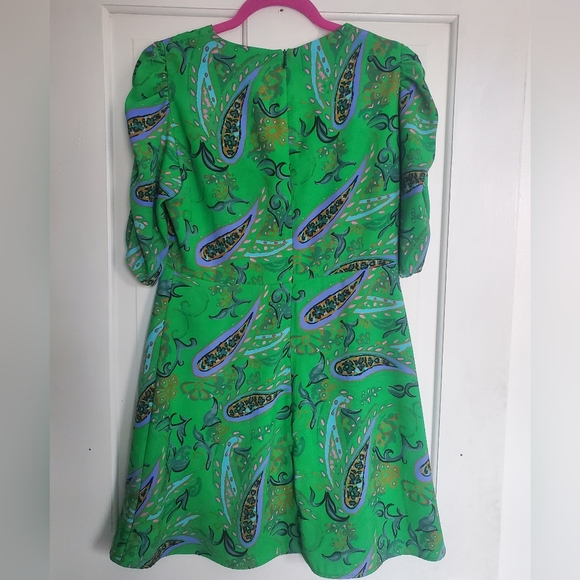 Zara TRF Paisley Dress - Picture 4 of 5